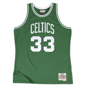 Larry Bird Boston Celtics Hardwood Classics Throwback NBA Swingman Jersey