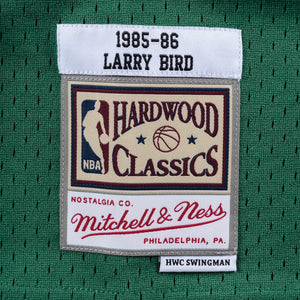 Larry Bird Boston Celtics Hardwood Classics Throwback NBA Swingman Jersey