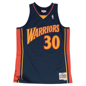Stephen Curry Golden State Warriors HWC Throwback NBA Swingman Jersey