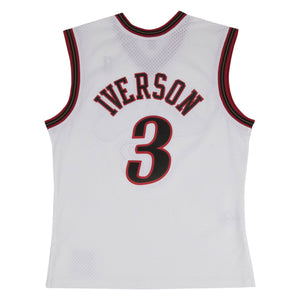 Allen Iverson Philadelphia 76ers Throwback NBA Swingman Jersey