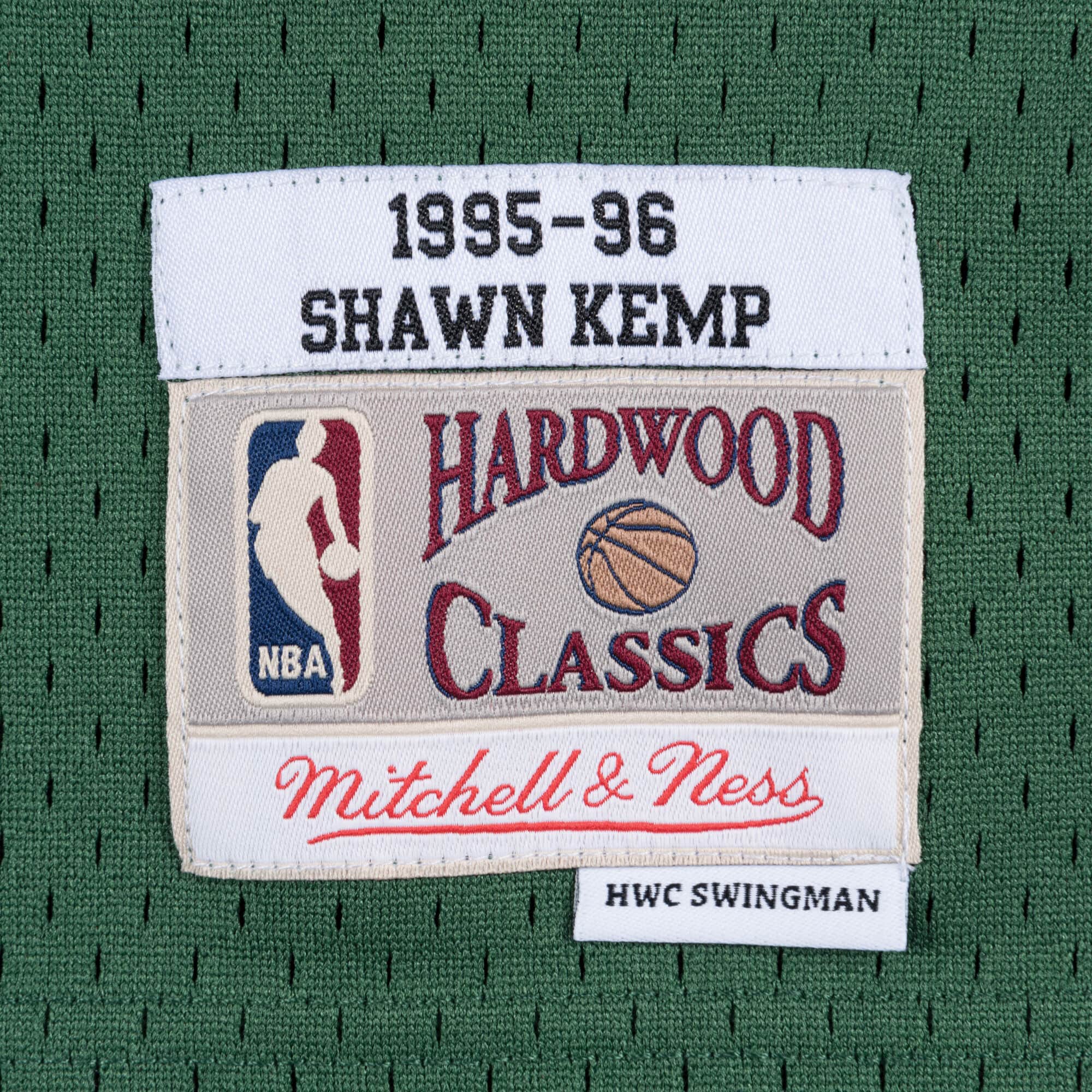 Shawn Kemp Seattle Supersonics HWC Throwback NBA Swingman Jersey –  Basketball Jersey World